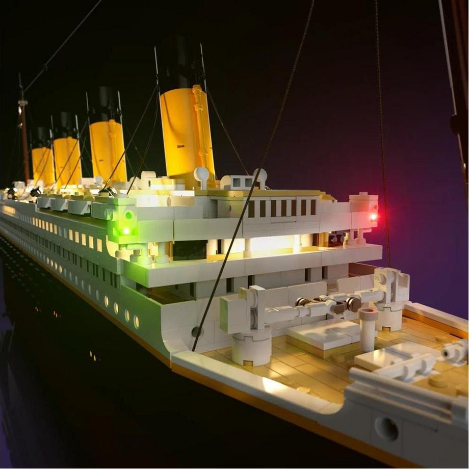 LIGHT MY BRICKS  Set di luci LED LMB 2.0 per LEGO Creator Expert Titanic 10294 
