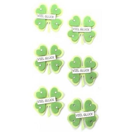 Artoz  Artoz 185590-177 sticker decorativi Verde 6 pz 