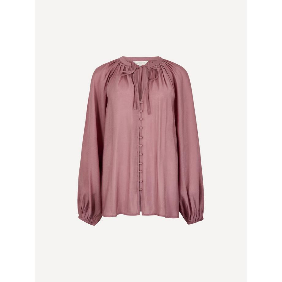 APRICOT Leichte Bluse mit Ballonärmeln  
