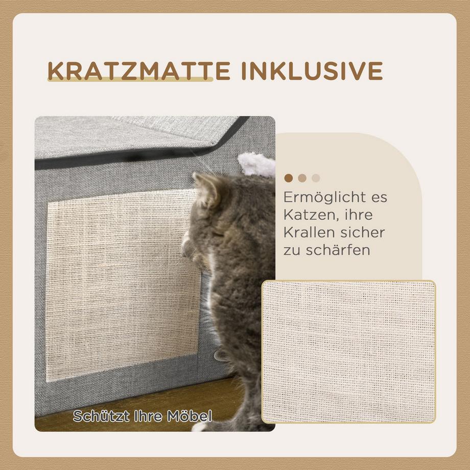 PawHut  Maison pour chat 