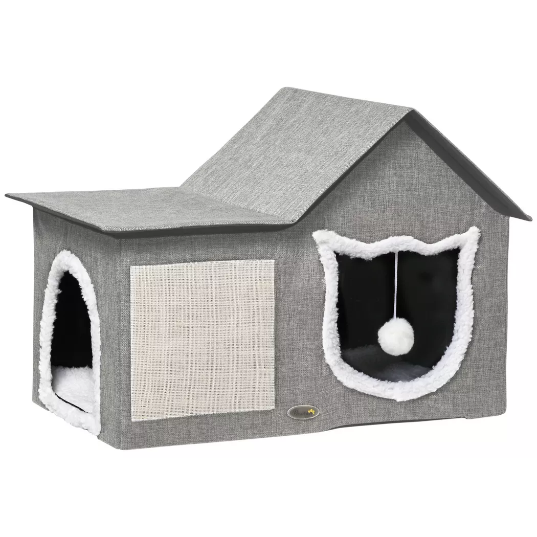 PawHut - Katzenhaus, One Size