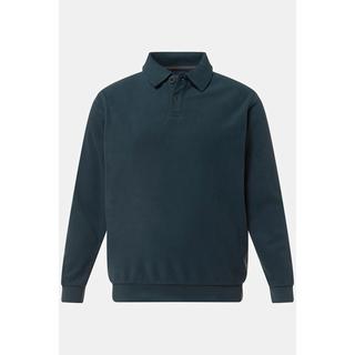 Sthuge  Sweat-shirt STHUGE, polaire, col polo, jusqu'au 8 XL 