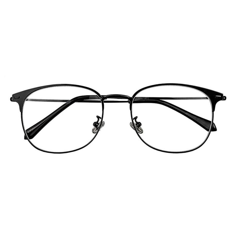 eStore Clubmaster Anti-Blaulichtbrille Schwarz  