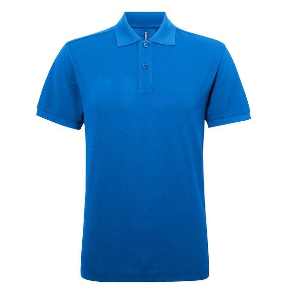 Image of Short Sleeve Performance Formel-polo-hemd Herren Saphirblau M