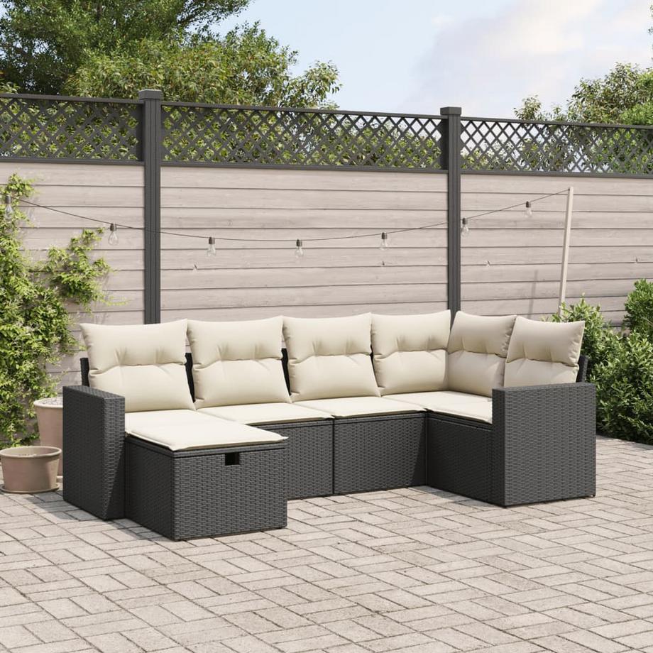 VidaXL Garten sofagarnitur poly-rattan  