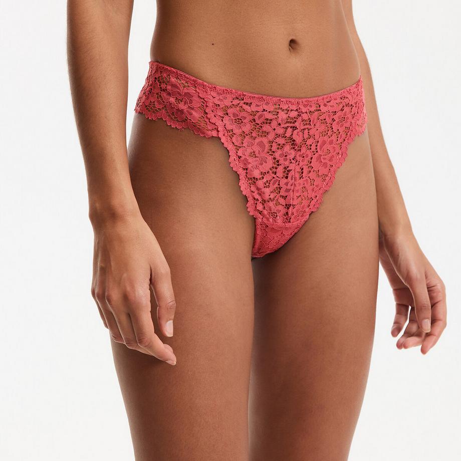 La Redoute Collections Signatures Lot de 2 Tangas en Dentelle  