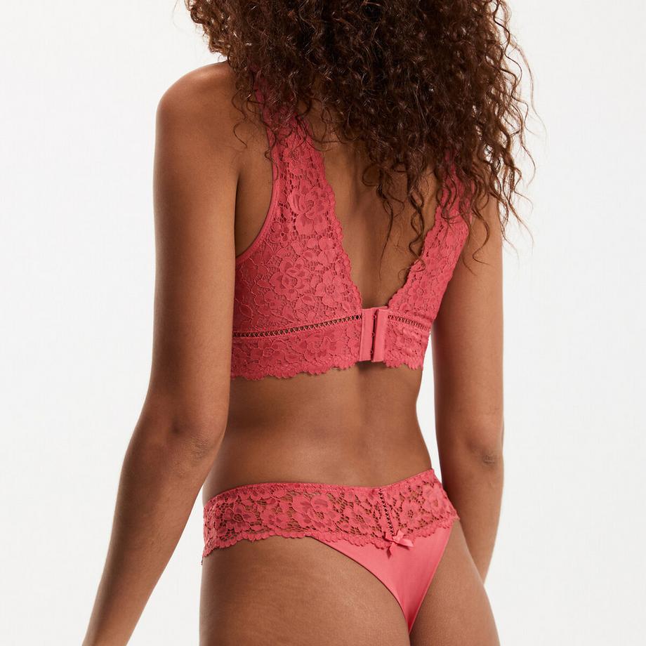 La Redoute Collections Signatures Lot de 2 Tangas en Dentelle  