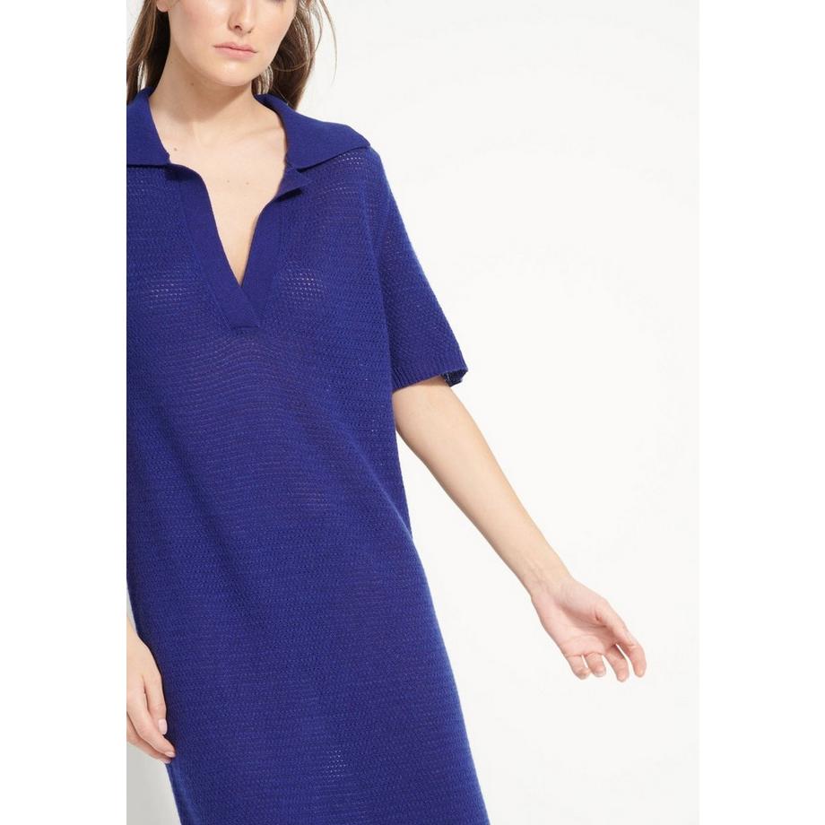 Studio Cashmere8 AVA 18 Abito Lungo Collo Polo  