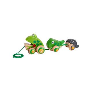 Hape  Kleinkind Nachzieh Froschfamilie 