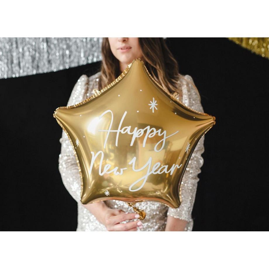 PartyDeco  Ballon en foil  Bonne Année 