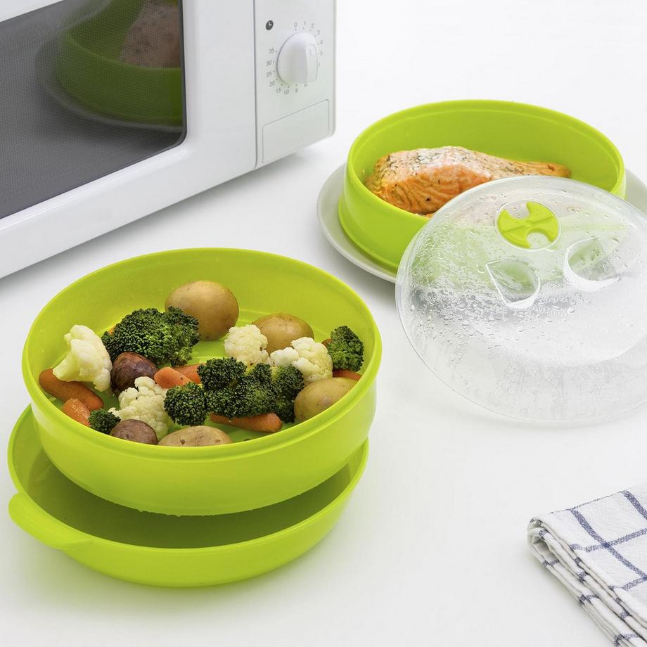 InnovaGoods Cuiseur vapeur micro-ondes  