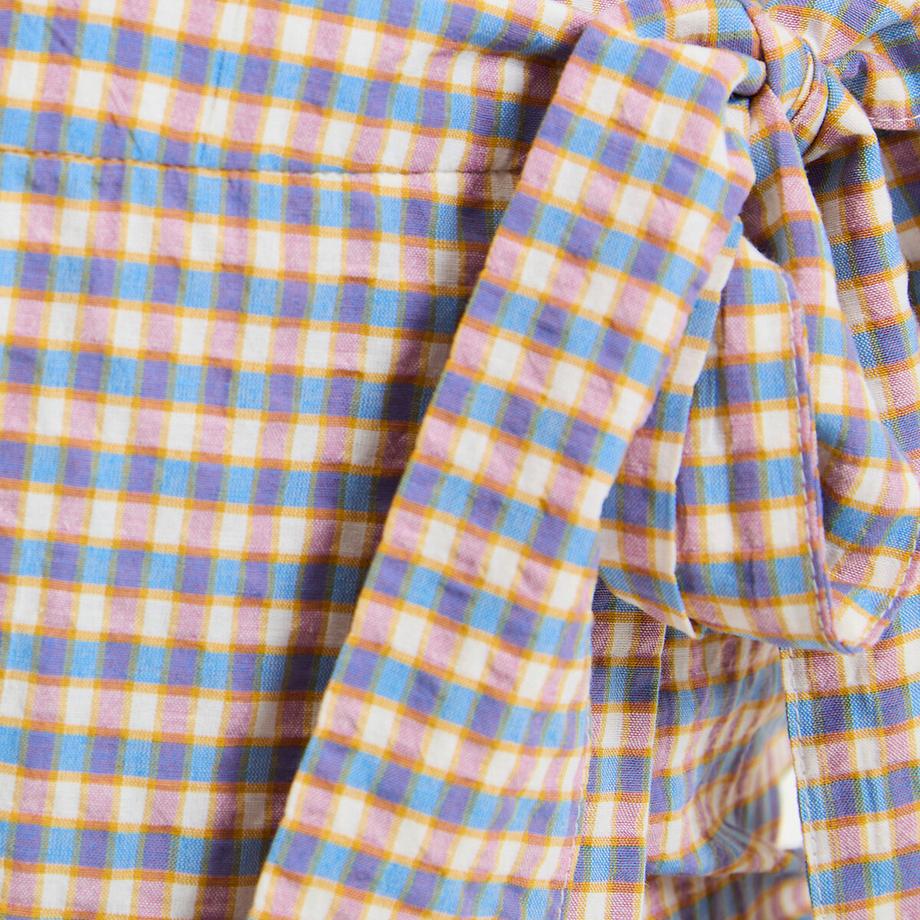 La Redoute Collections Jupe Portefeuille Longue Carreaux Vichy  