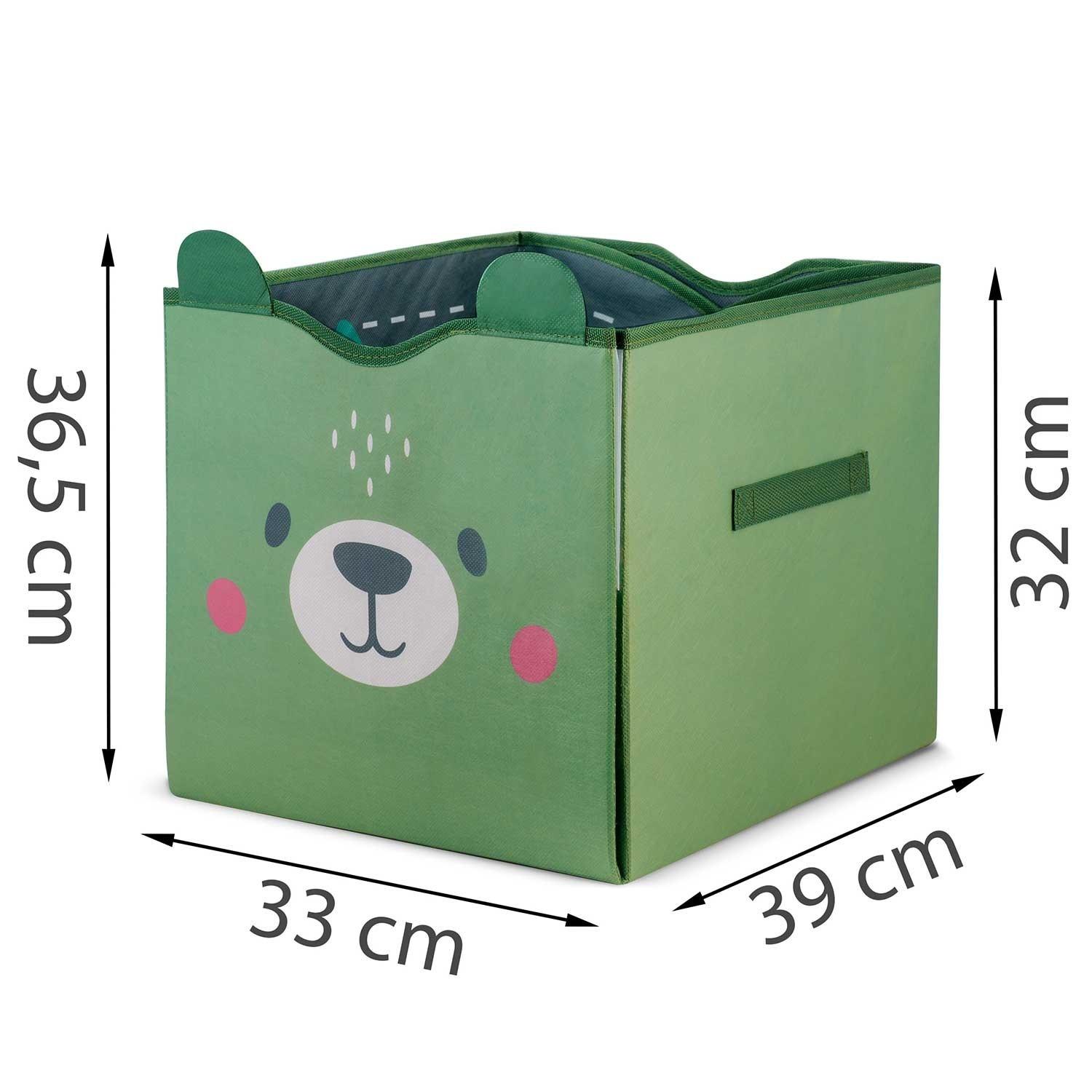 B2X Boîte de rangement et tapis de jeu NK-408 Nukido - vert  