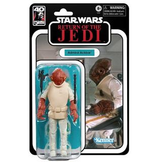 Hasbro  Star Wars Il Ritorno dello Jedi 40° Anniversario figura Ammiraglio Ackbar 15 cm 