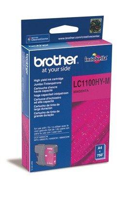 E+P Elektrik  BROTHER Tintenpatrone HY magenta LC-1100HYM MFC-6490CW 750 Seiten 