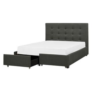 Beliani Letto contenitore en Poliestere Glamour ROCHELLE  