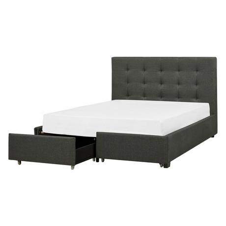 Beliani Letto contenitore en Poliestere Glamour ROCHELLE  