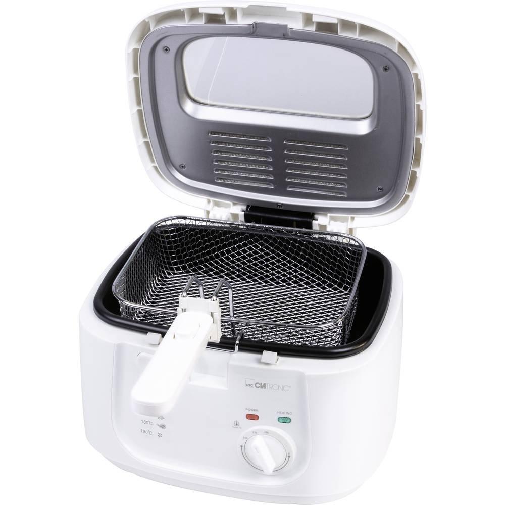 Clatronic FR 3771 Fritteuse 1800 W Weiß  