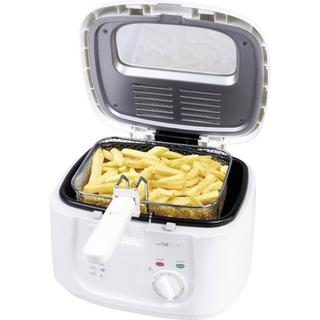 Clatronic FR 3771 Fritteuse 1800 W Weiß  