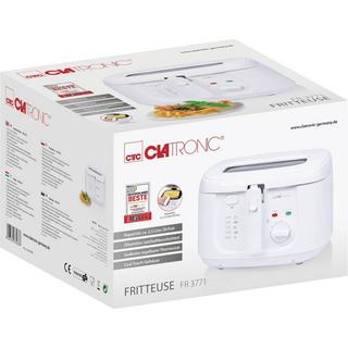 Clatronic FR 3771 Fritteuse 1800 W Weiß  