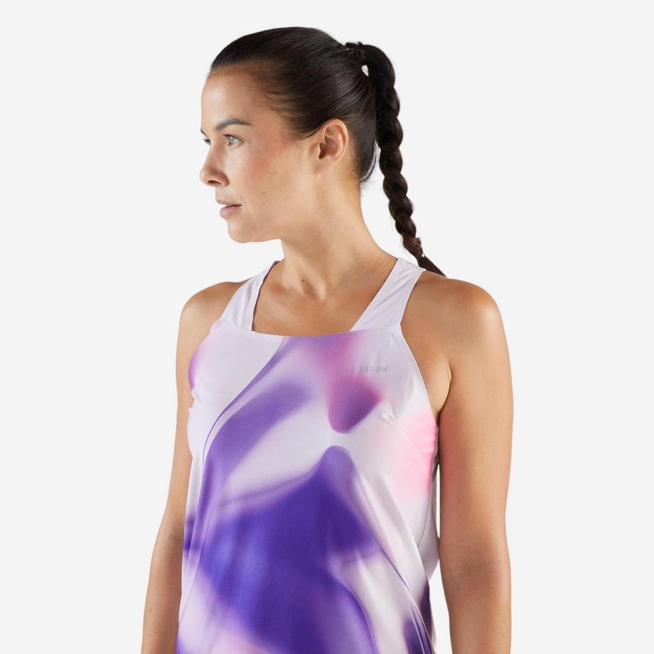 KIPRUN  Canotta running donna leggera 