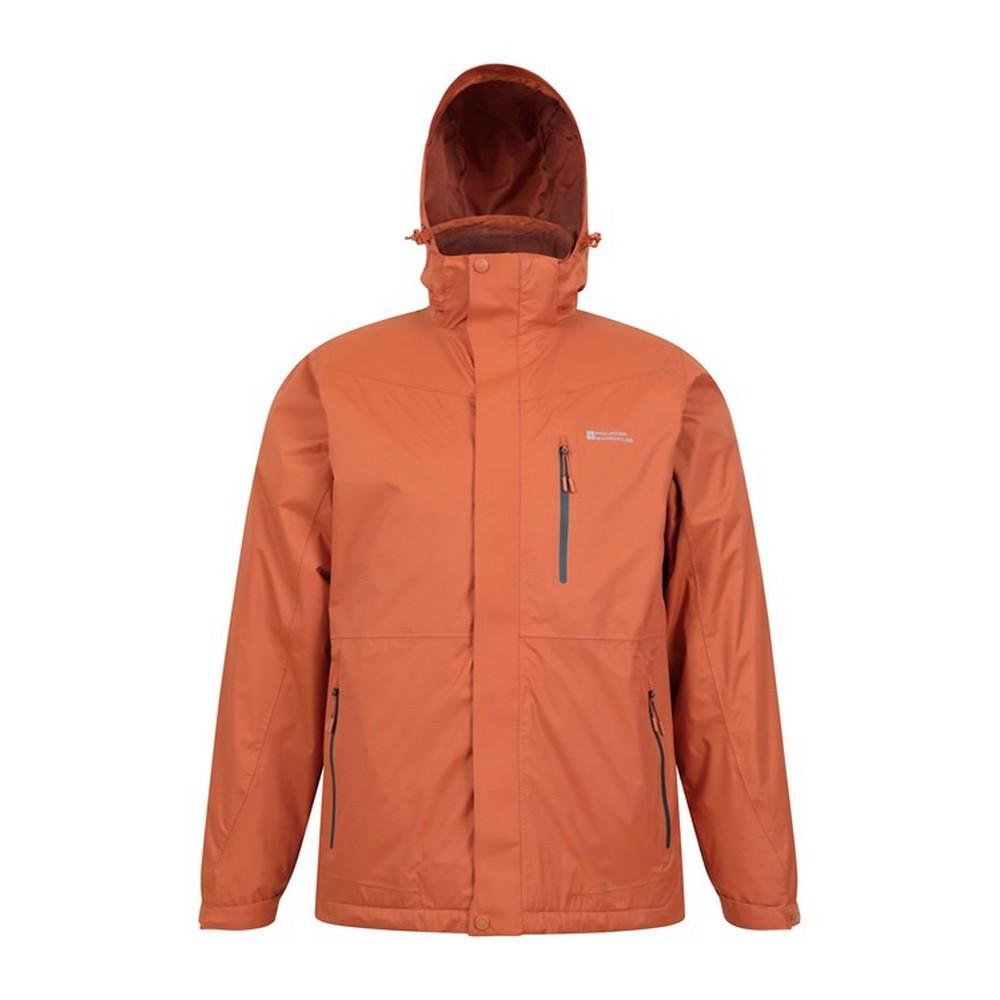 Image of Bracken Extreme Jacke, Wasserfest 3 In 1 Herren Orange XS