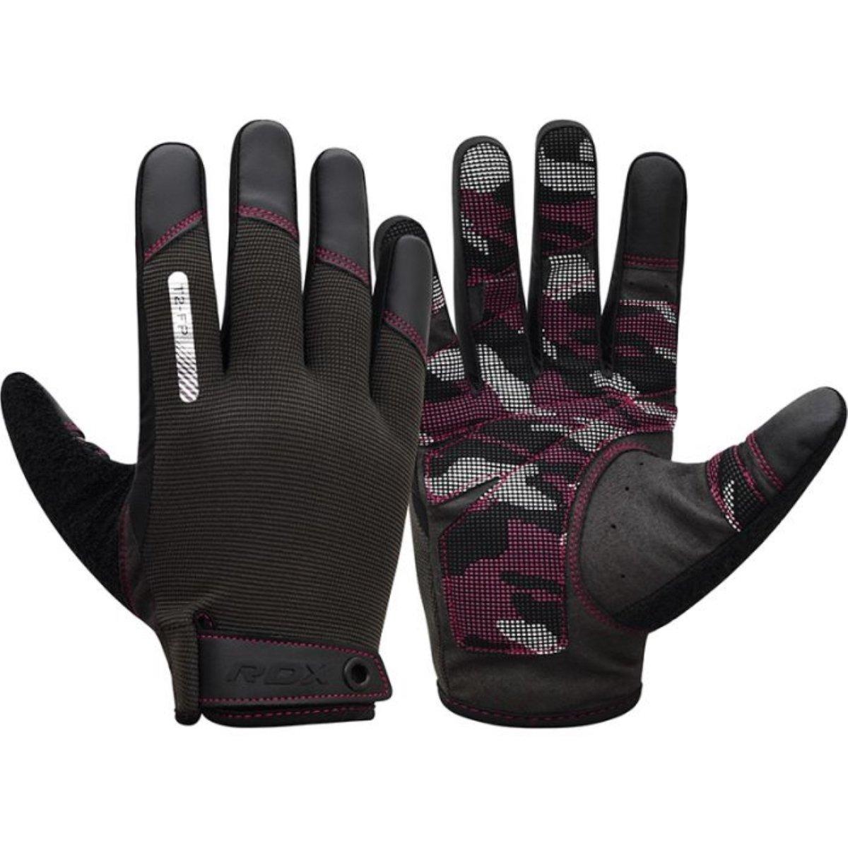 Image of Rdx T2 Touchscreen-freundliche Vollfinger-fitness-handschuhe Unisex Rosa M