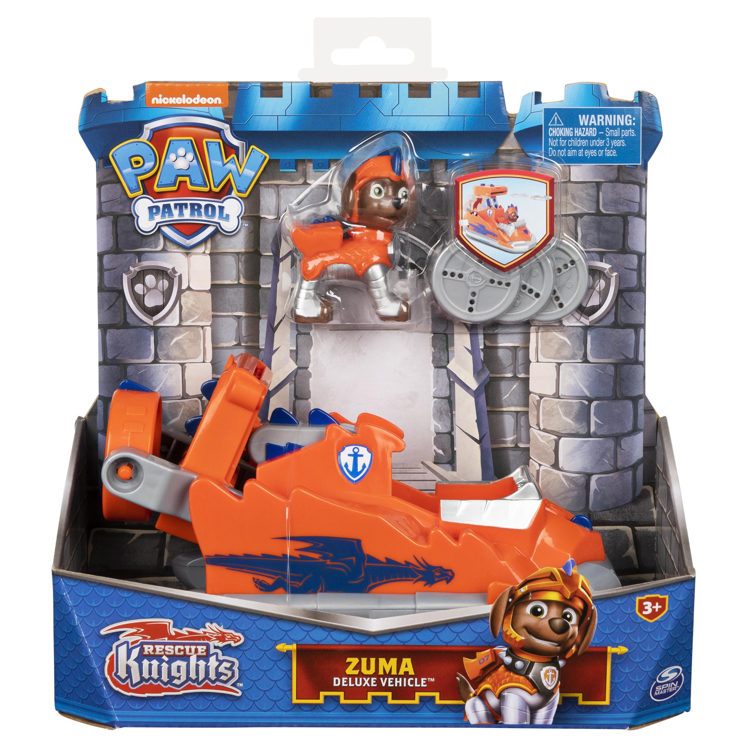 Spin Master  Paw Patrol Rescue Knights Deluxe Vehicle Zuma 