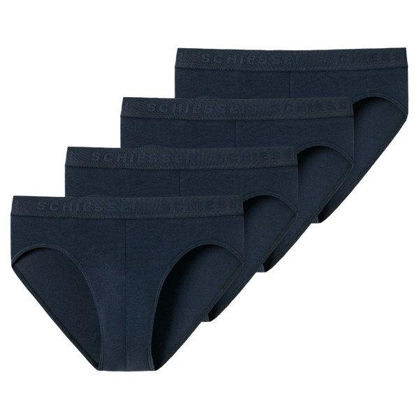 Image of 4er Pack Teens Boys 955 Organic Cotton - Slips Unterhosen Jungen Marine 164