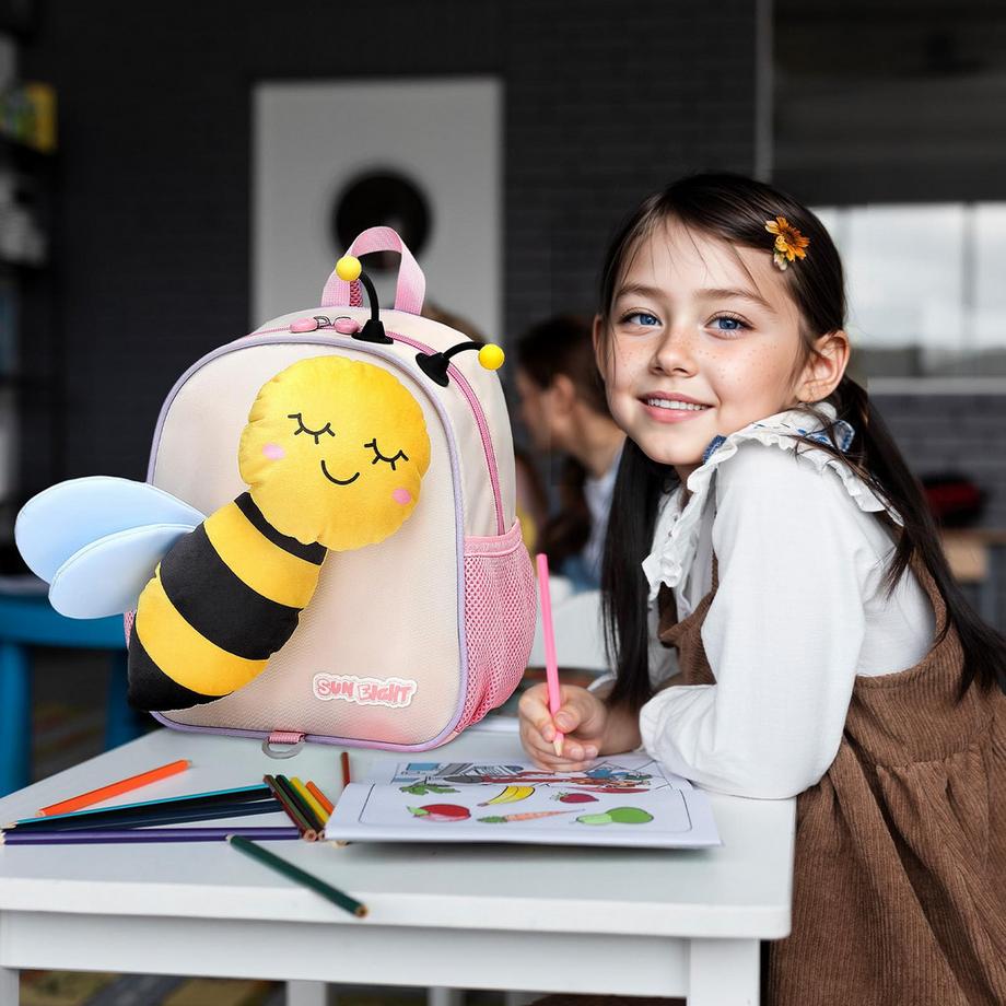 Only-bags.store Zaino scuola per bambini asilo nido prescolare Daypack design ape  