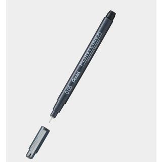 Pentel  Pentel S20P-4A stylo à bille Noir Fin 1 pièce(s) 