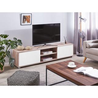 Beliani TV-Möbel aus Faserplatte Modern LINCOLN  