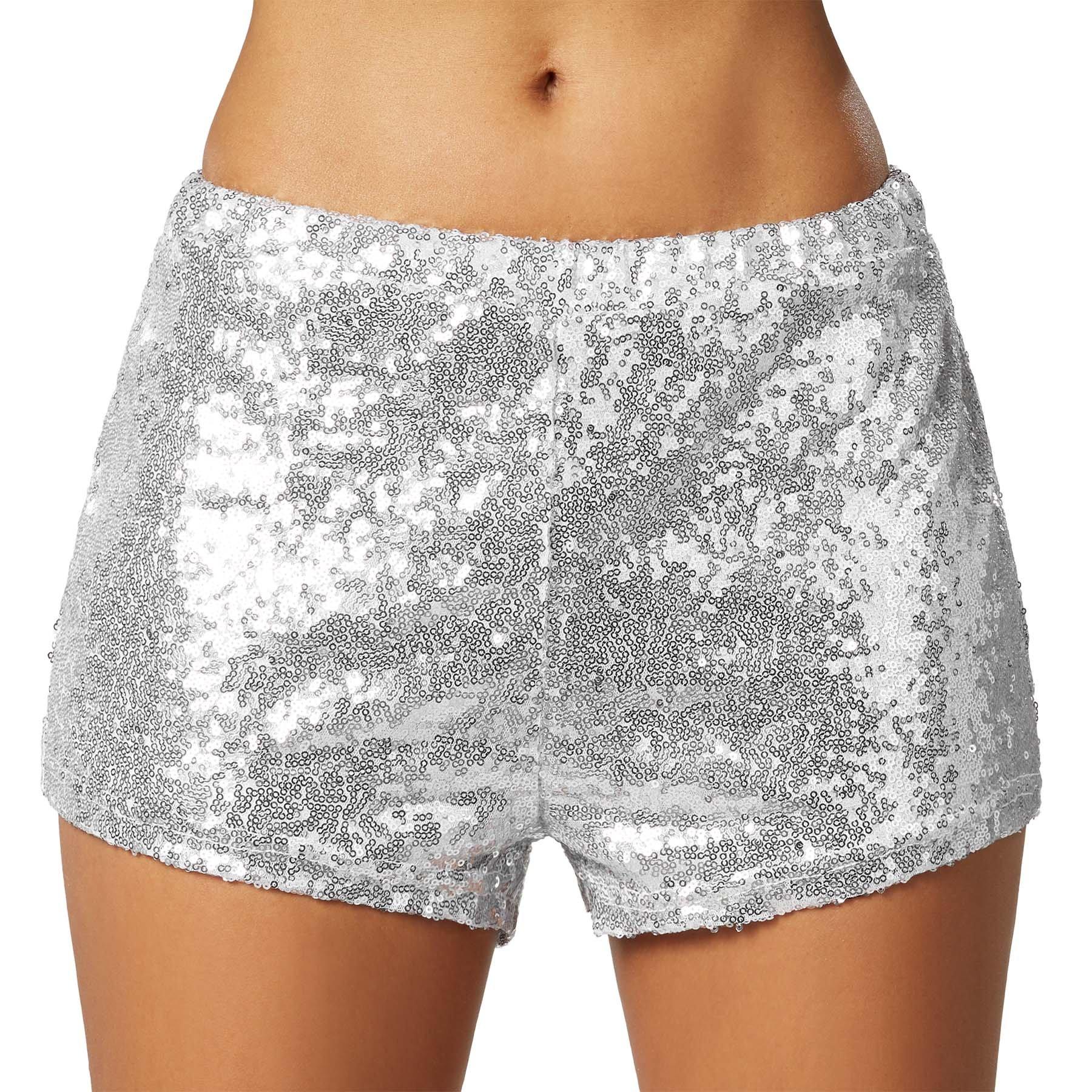 Tectake  Pailletten-Shorts 