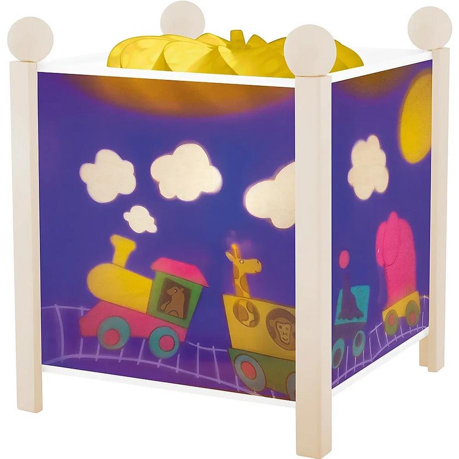 Magische Laterne, Zug