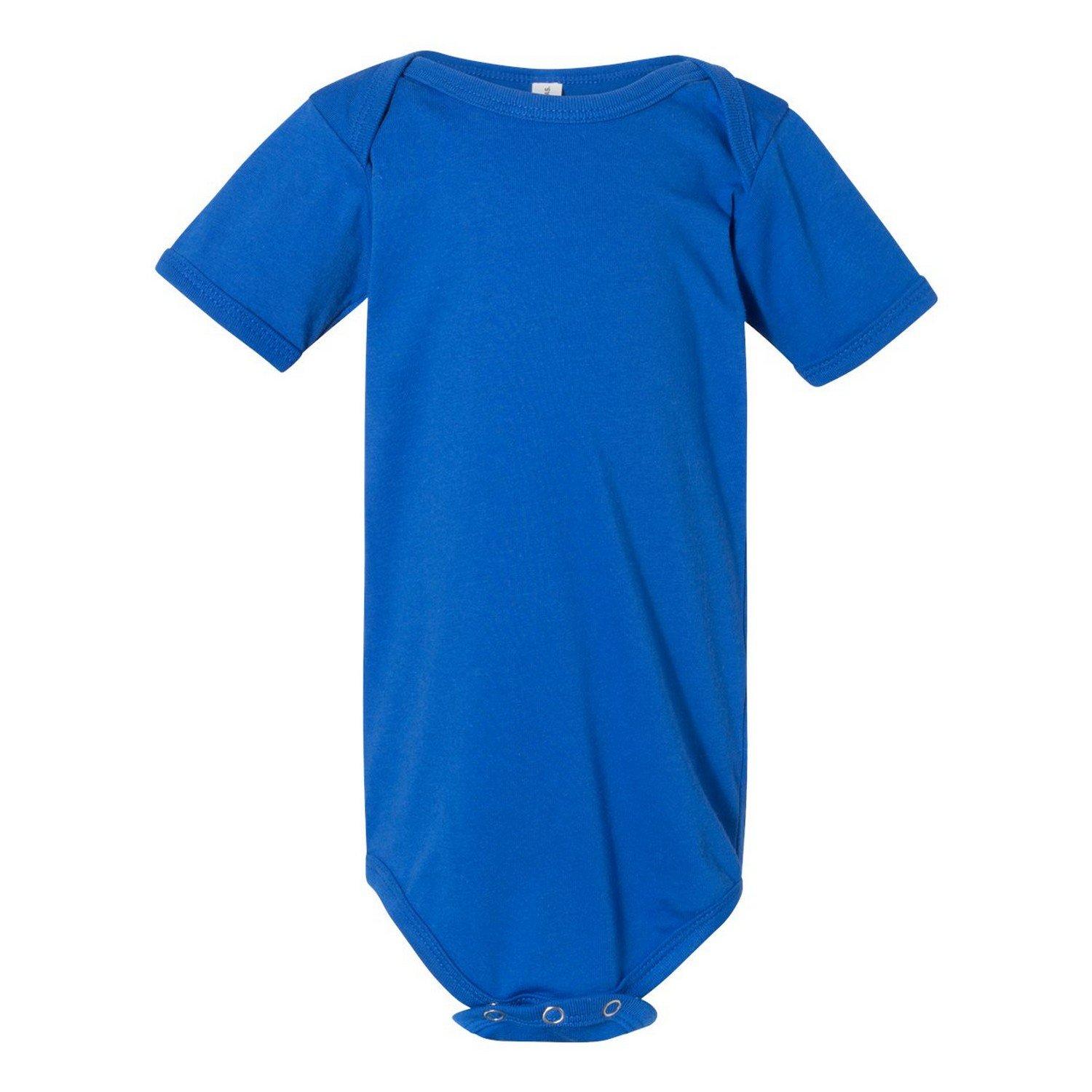 Image of Bodysuit Kurzärmlig Mädchen Königsblau 92