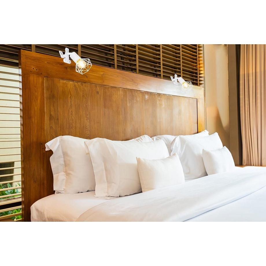 mutoni Spot à pince Xara I métal blanc mat 1xE14  