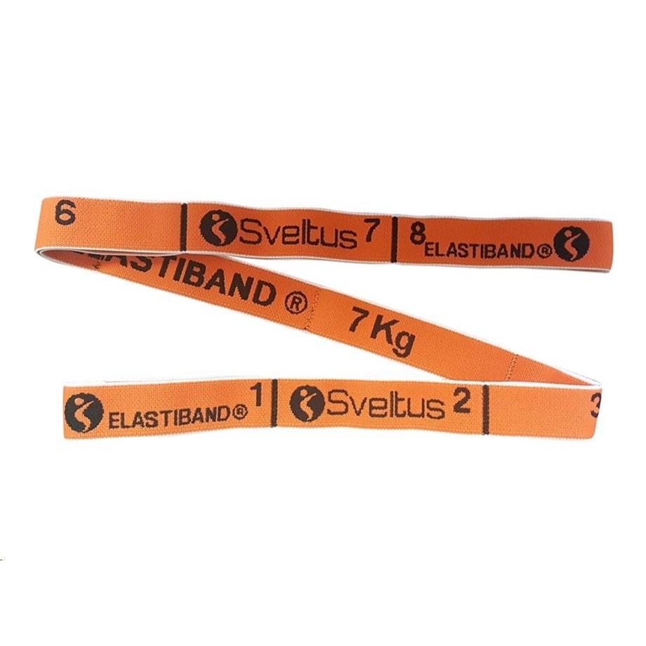 Sveltus  Elastiband 7 kg - Fitnessband mit Schlaufen 