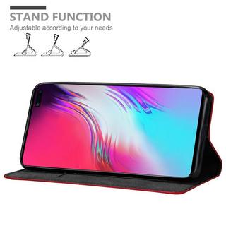 Cadorabo  Housse compatible avec Samsung Galaxy S10 5G - Coque de protection avec fermeture magnétique, fonction de support et compartiment pour carte 