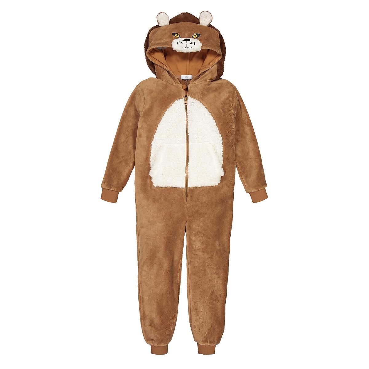 La Redoute Collections  Surpyjama à capuche lion en polaire 