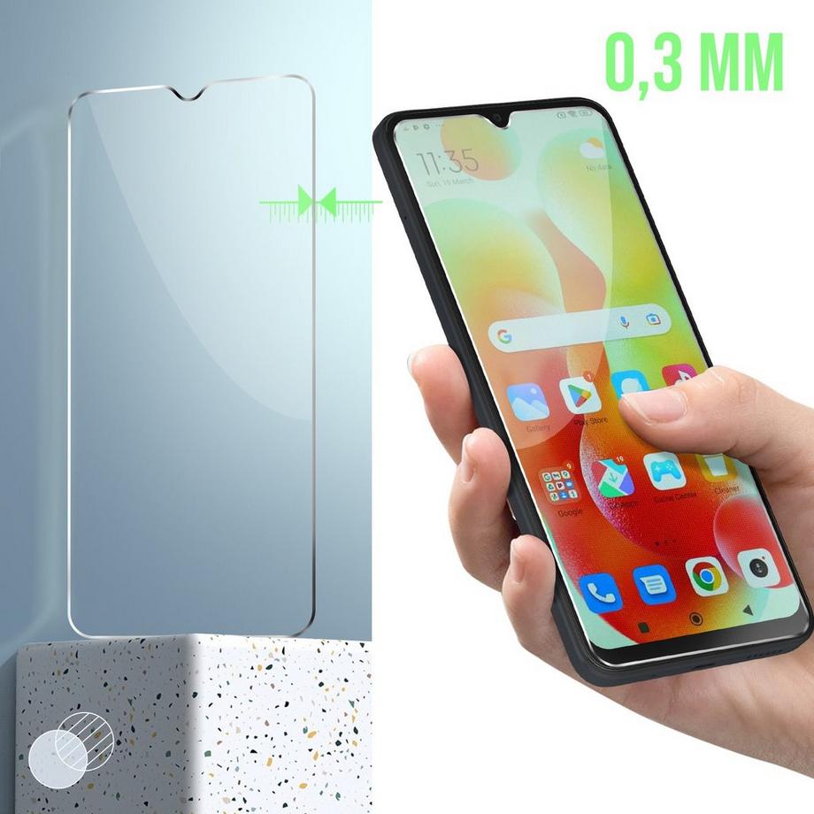 Avizar  Verre Xiaomi Redmi 12C Transparent 