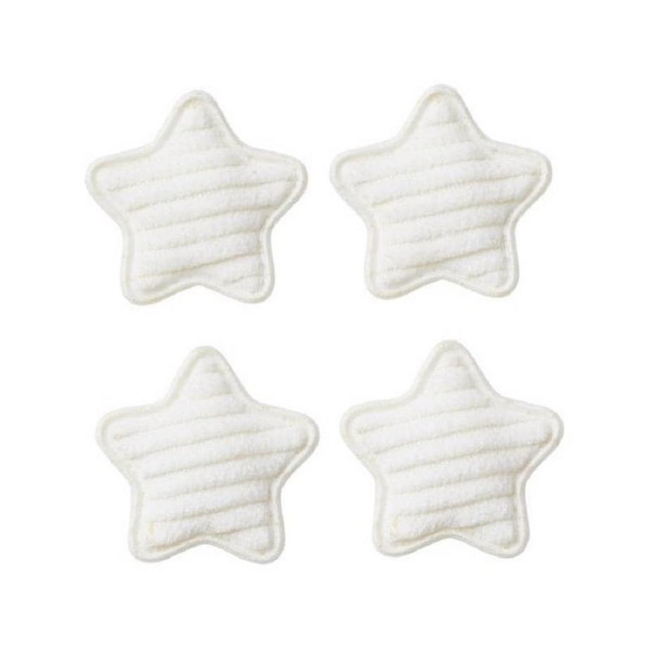 HOBBYFUN  Mini-Utensilien Stoff Stern Weiss 