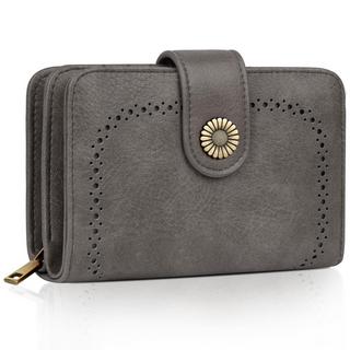 Only-bags.store Portafoglio Vintage Grande Capacità in Pelle PU  