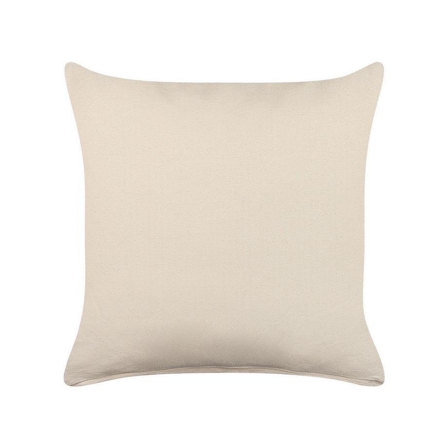 Beliani Dekokissen 2er Set aus Baumwolle Boho IRESINE  