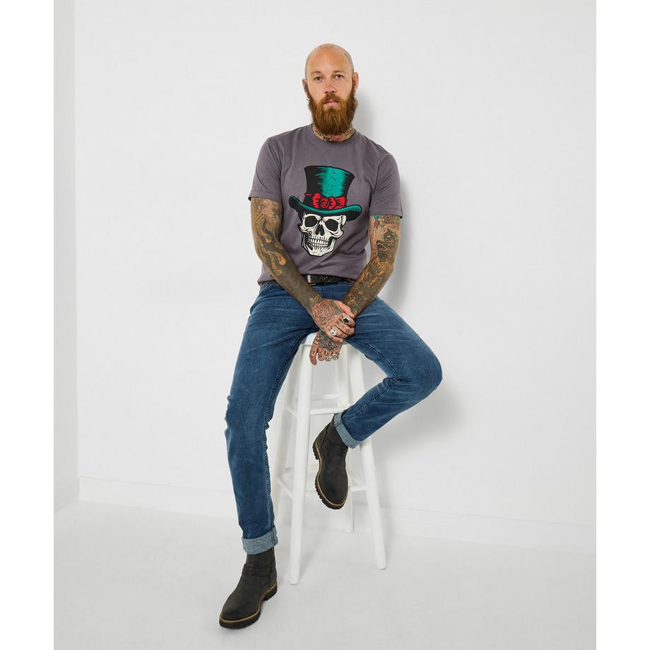 Joe Browns T-Shirt mit Zylinder-Print  