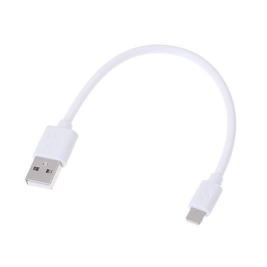 USB-auf-Lightning-Kabel 5V, 2,1A für iPhone & iPad – 25 cm