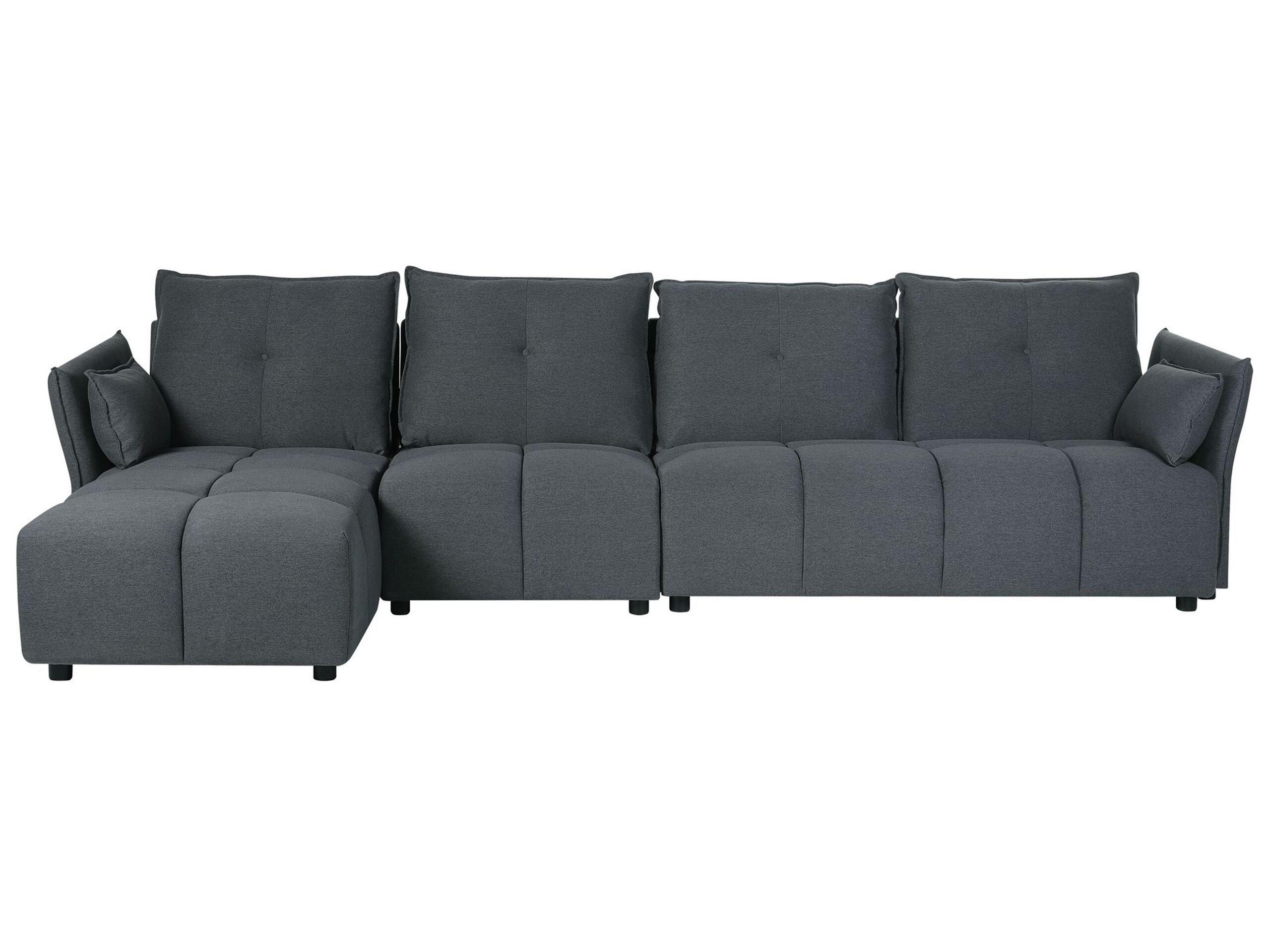 Beliani Ecksofa aus Polyester Klassisch TOMRA  