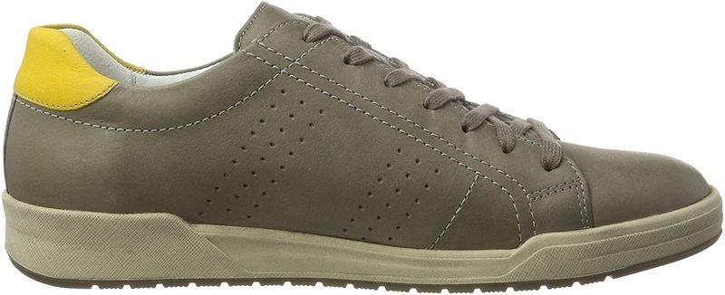 Image of Rufo - Leder Sneaker Herren Grau 40