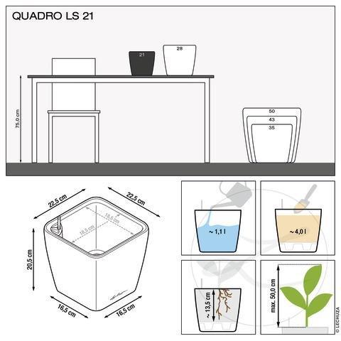 Lechuza Premium Collection QUADRO LS all-in-one  