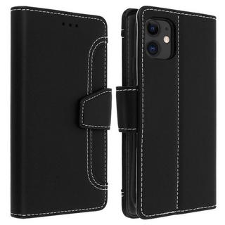 Avizar  Étui Portefeuille iPhone 11 Noir 