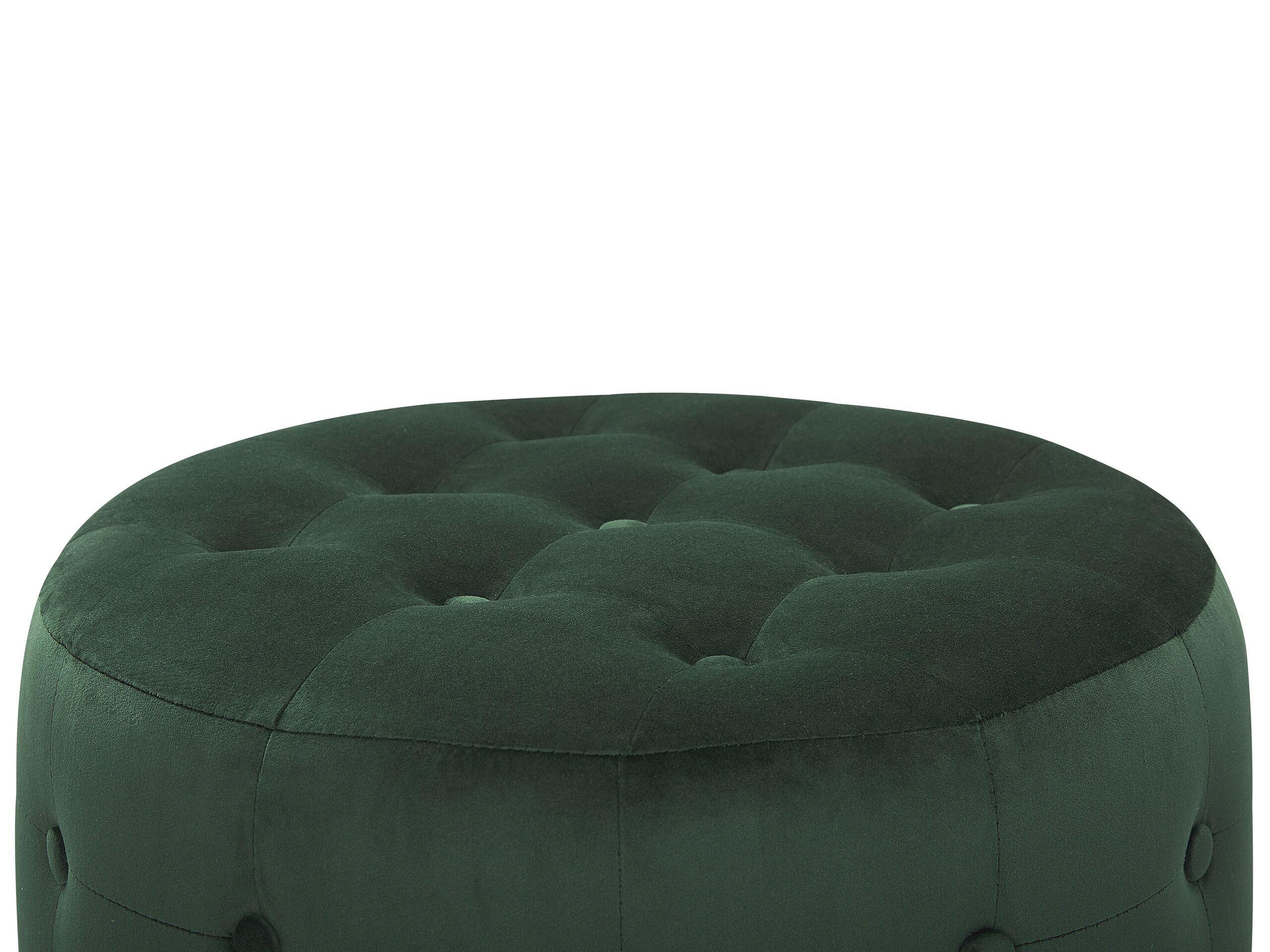 Beliani Pouf en Velluto Glamour TAMPA  